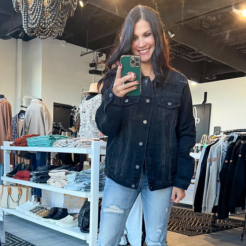 Risen Classic Vintage Jacket - Black