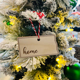 "Home" Wooden Ornament