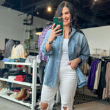Big Pocket Denim Shirt